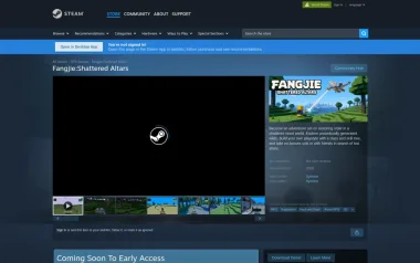 《方界：破碎祭壇》上 Steam 了！免費試玩版開放中